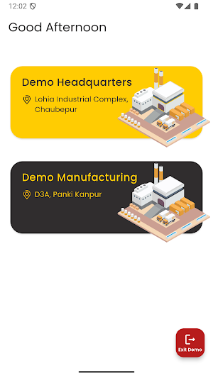 Lohia Corp IOT App Screenshot 1
