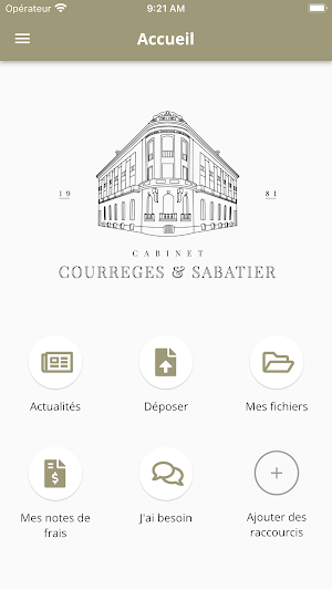 CABINET COURREGES & SABATIER Screenshot 1