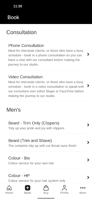 Transitions Hair Screenshot 1