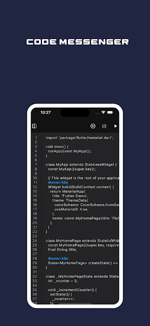 Code Messenger Screenshot 0