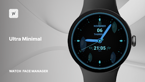 Ultra Minimal Watch Face Screenshot 0