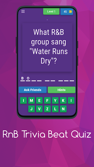 R&B TriviaBeat Music Quiz Game Screenshot 0