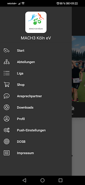 MACH3 Köln e.V. Screenshot 2