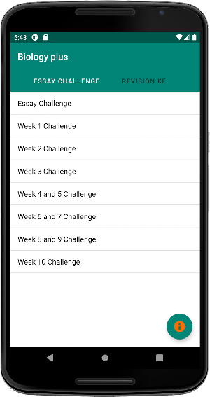 Biology Plus - Essays Screenshot 0