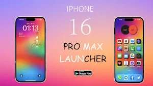 iPhone 16 pro Max Launcher Screenshot 1