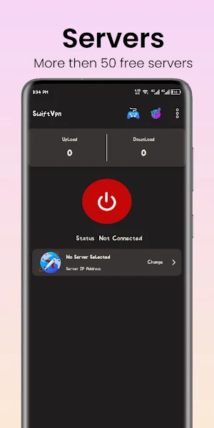 Swift VPN: Fast, Lite & Secure Screenshot 0