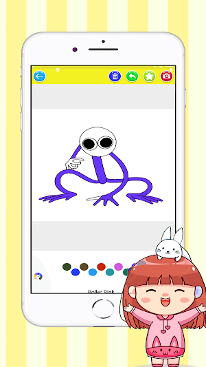 Rainbow Friends Super Coloring Screenshot 2