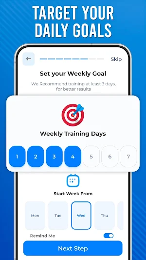 Workout App Screenshot 2