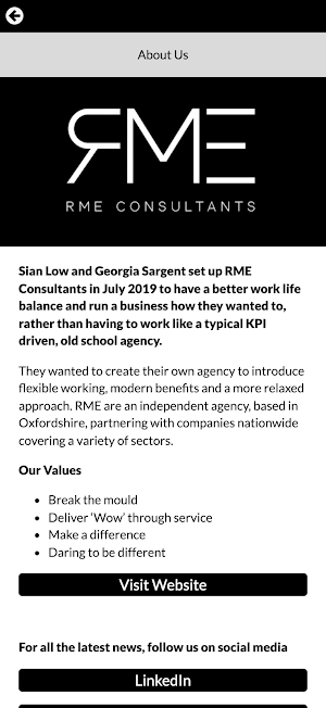 RME Consultants Ltd Screenshot 2