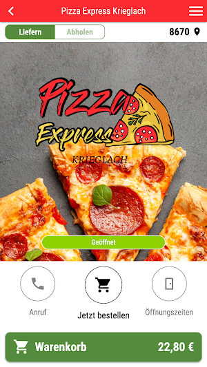 Pizza Express Krieglach Screenshot 0