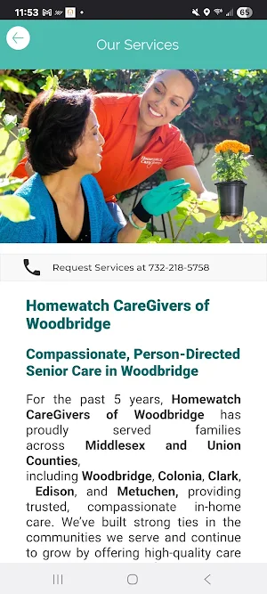 HWCG Woodbridge NJ Screenshot 1