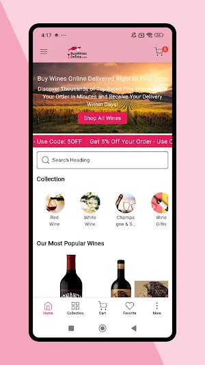 Buy Wines Online Screenshot 0