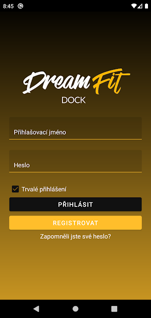 DreamFit DOCK Screenshot 0
