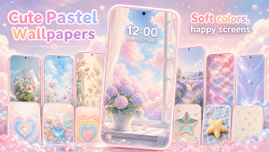 Pastel Aesthetic Wallpapers Screenshot 0