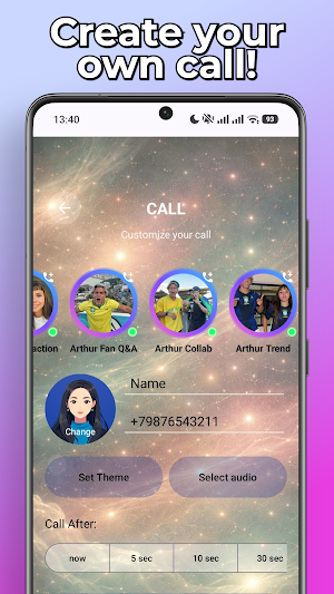 Arthur Lima Fake Call & Chat Screenshot 3