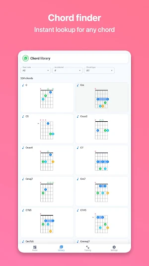ChordMaster: Guitar & Piano Screenshot 1