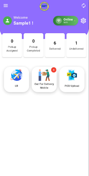 SKT Delivery Screenshot 1