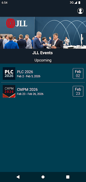 JLL Events Screenshot 1