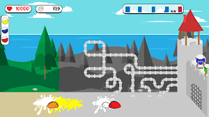 Super Slime Battle Defense : Paint to Win Screenshot 3