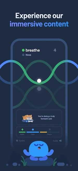 Breatho: Calm Stress & Anxiety Screenshot 1
