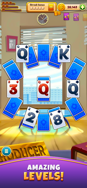 Lucky Star: Tri Peaks Solitaire Patience Screenshot 0