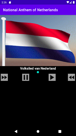 National Anthem of Netherlands Screenshot 1
