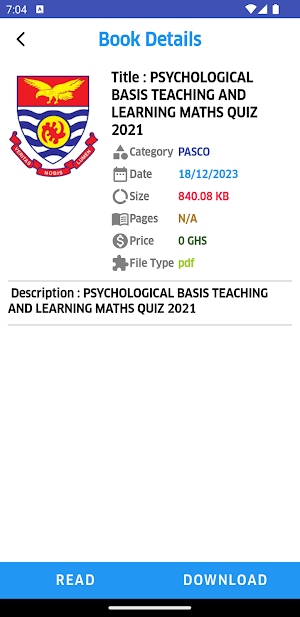 Teachers College Archives Screenshot 1