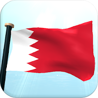 Bahrain Flag 3D Free Wallpaper