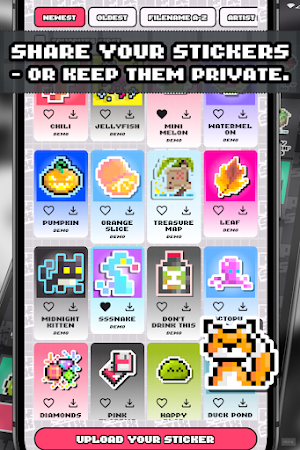 PixStix: Pixel Sticker Editor Screenshot 2