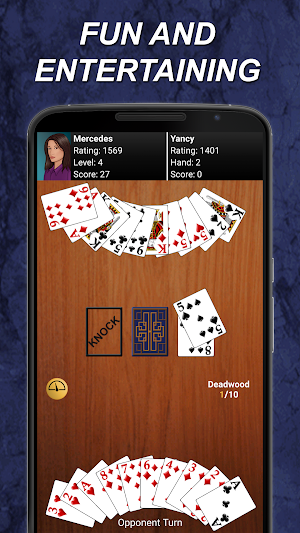 Gin Rummy Classic Screenshot 1