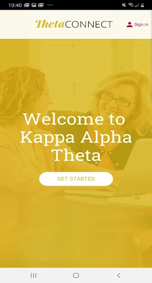 Theta Connect Screenshot 0