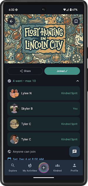 Float: Activities with Friends Screenshot 2