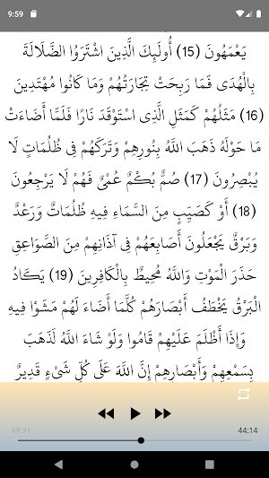 سورة البقرة خالد الجليل بدونت Screenshot 3
