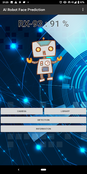 AI Robot Face Prediction Screenshot 1