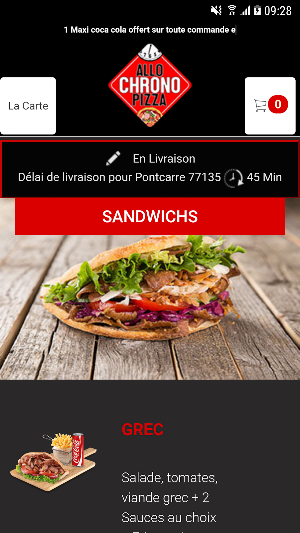 Allo chrono pizza screenshot 3