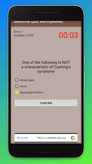 Medicine Quiz Worthyworks Screenshot 3