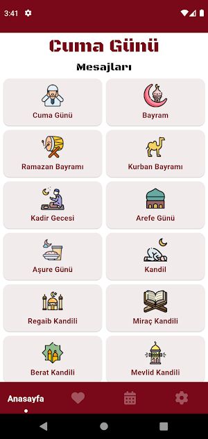 Cuma Mesajları Screenshot 0