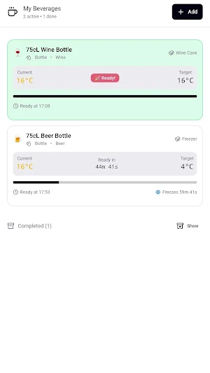 Beverage Fresher Screenshot 2