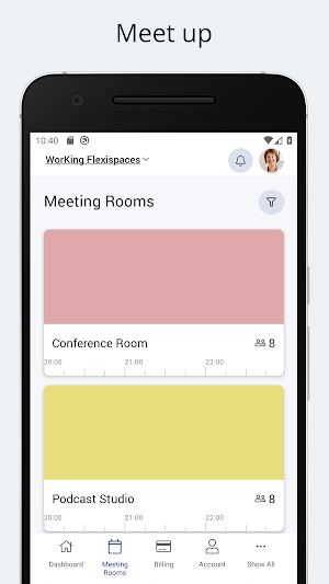 WorKing Flexispaces Screenshot 0
