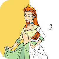 Girls Coloring Book