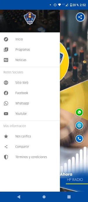 HP Radio Ecuador Screenshot 0