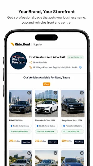 Ride.Rent Suppliers Screenshot 3