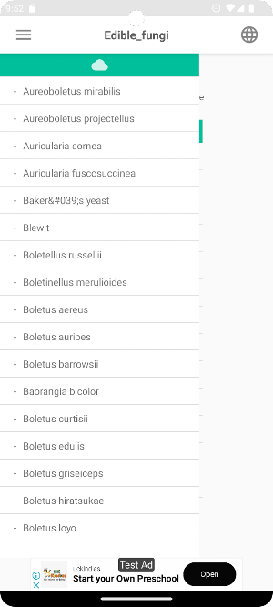 Edible Mushrooms Screenshot 3