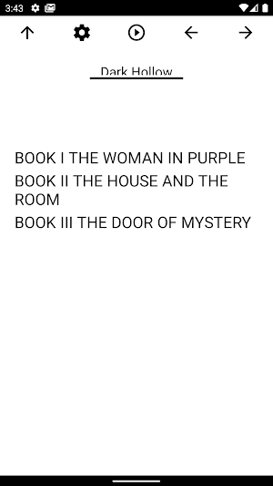 Book, Dark Hollow Screenshot 0
