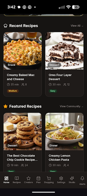 DishVault Screenshot 1