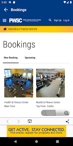 PWSC Health & Fitness Center Screenshot 2