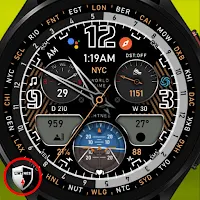 World Time Watch Face 049