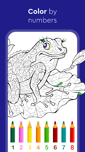 Coloring, Paint by Numbers Screenshot 2
