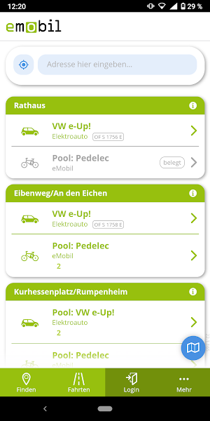 eMobil RheinMain Screenshot 1