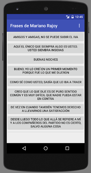 Frases de Mariano Rajoy Screenshot 1